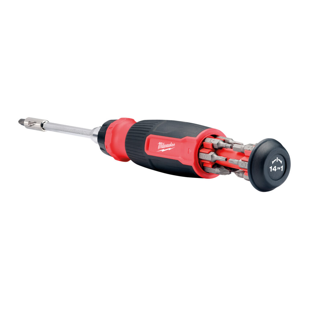 Milwaukee 14 In 1 Ratchet Multi Bit Screwdriver Protrade