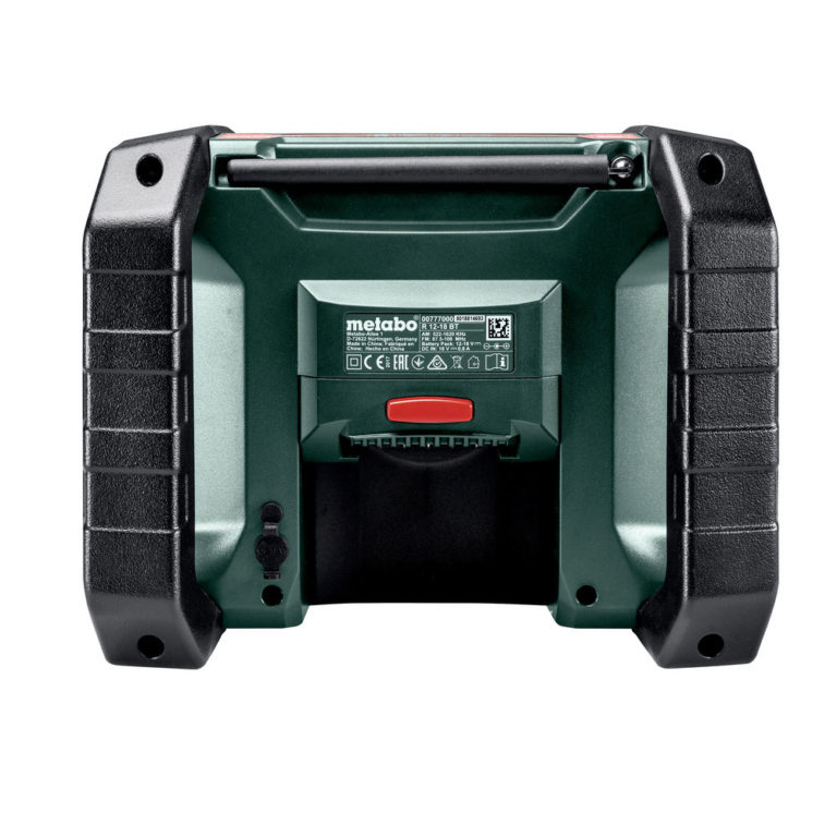 Metabo R1218 12 18V DAB Bluetooth Worksite Radio Body Protrade