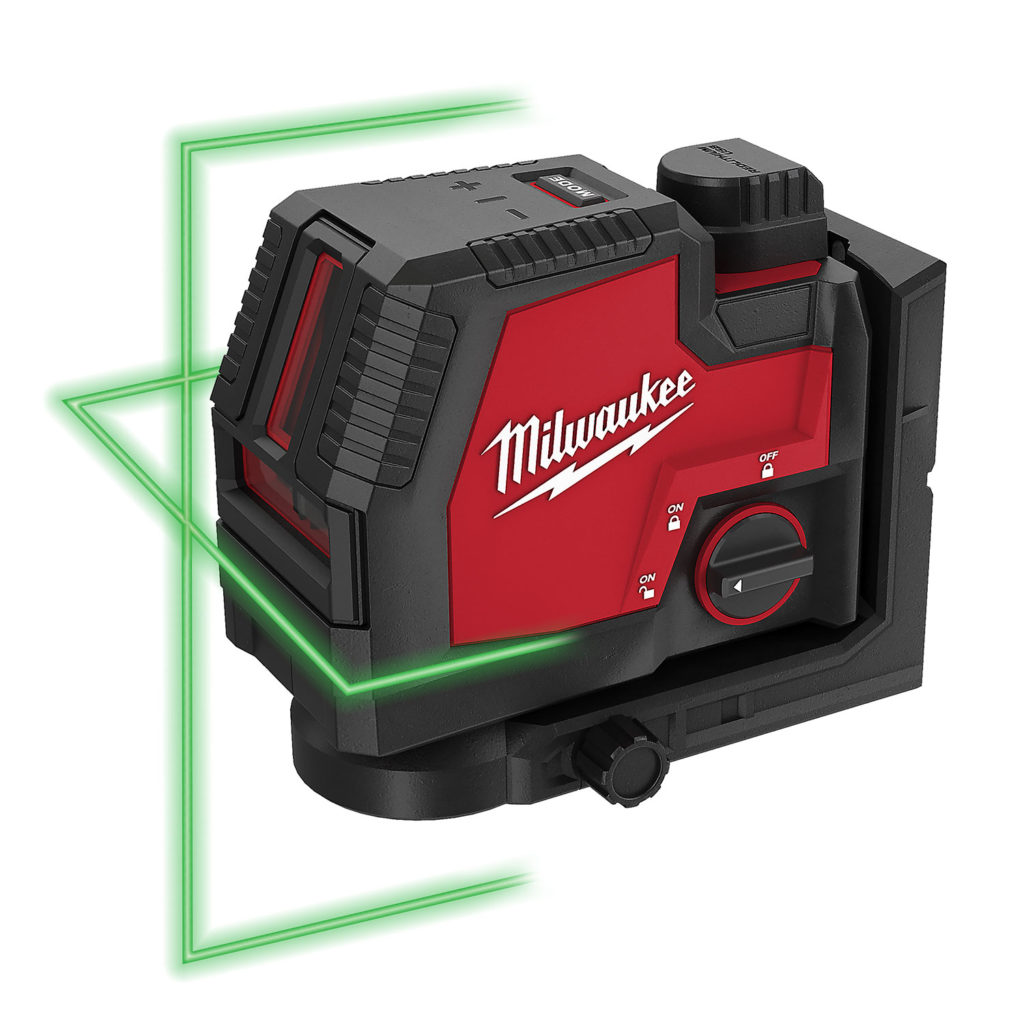 Milwaukee L Cll Rechargeable Green Cross Line Laser Level Protrade