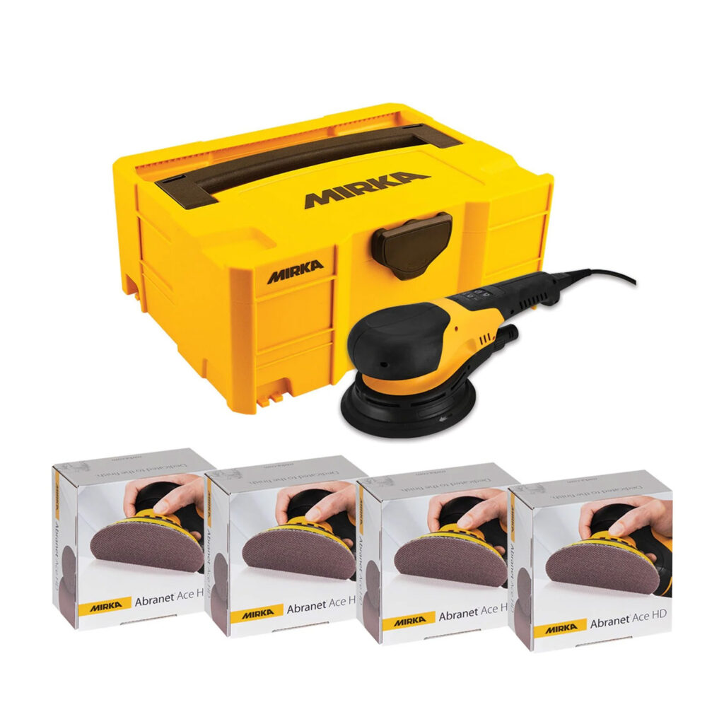 Mirka Deros Mm Rotary Sander Kit V Protrade