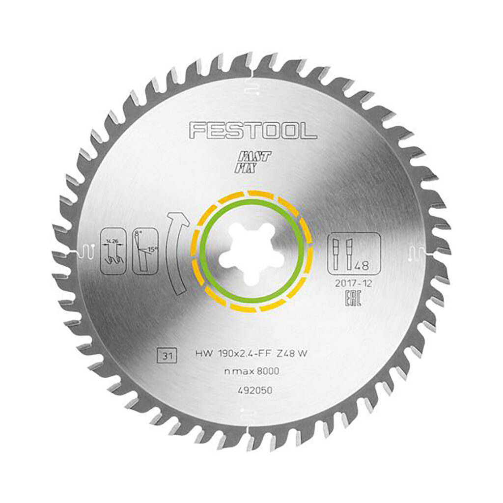 Festool X X Ff X T Fine Cut Wood Saw Blade Protrade