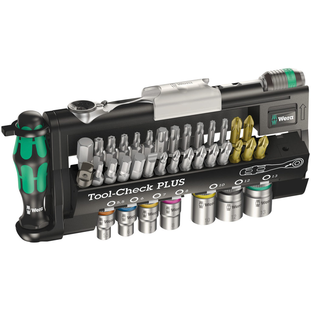 Wera 39pce Screwdriver Bit Set c/w Mini Ratchet & Sockets - Protrade