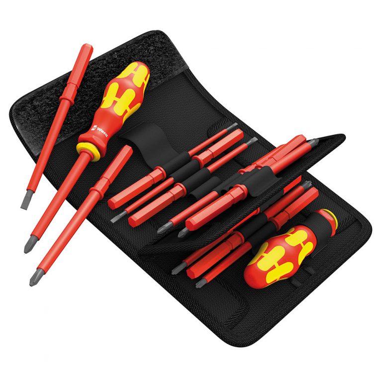 Wera Kompakt 17pce VDE Screwdriver Set Protrade   19552 Wera Kompakt 768x768 