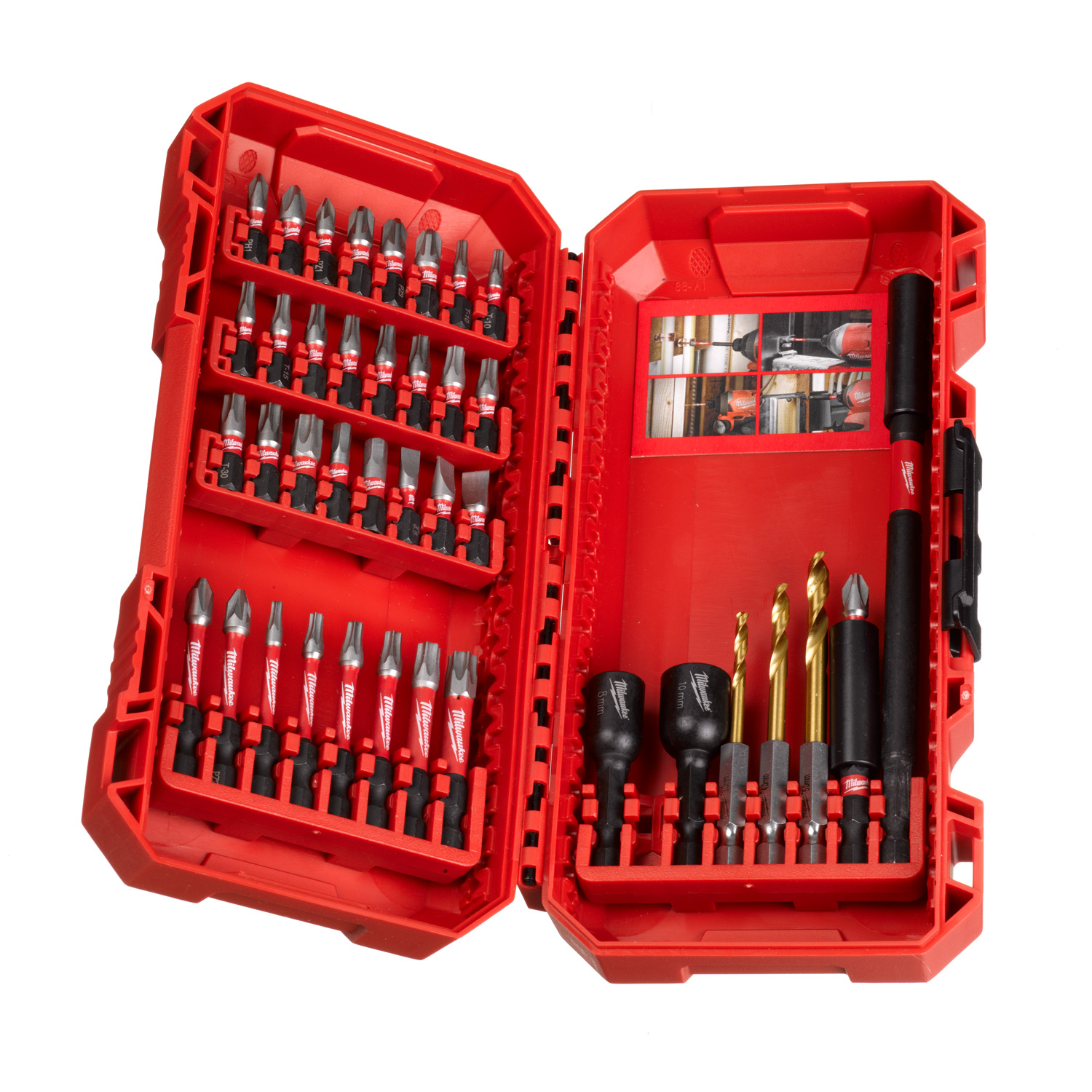 Milwaukee 40pce Packout Shockwave Bit Set - Protrade