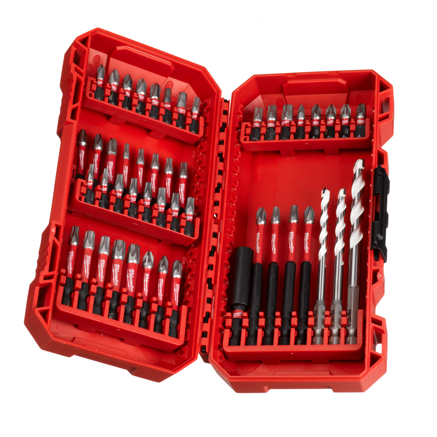 Milwaukee 48pce Packout Shockwave Bit Set - Protrade