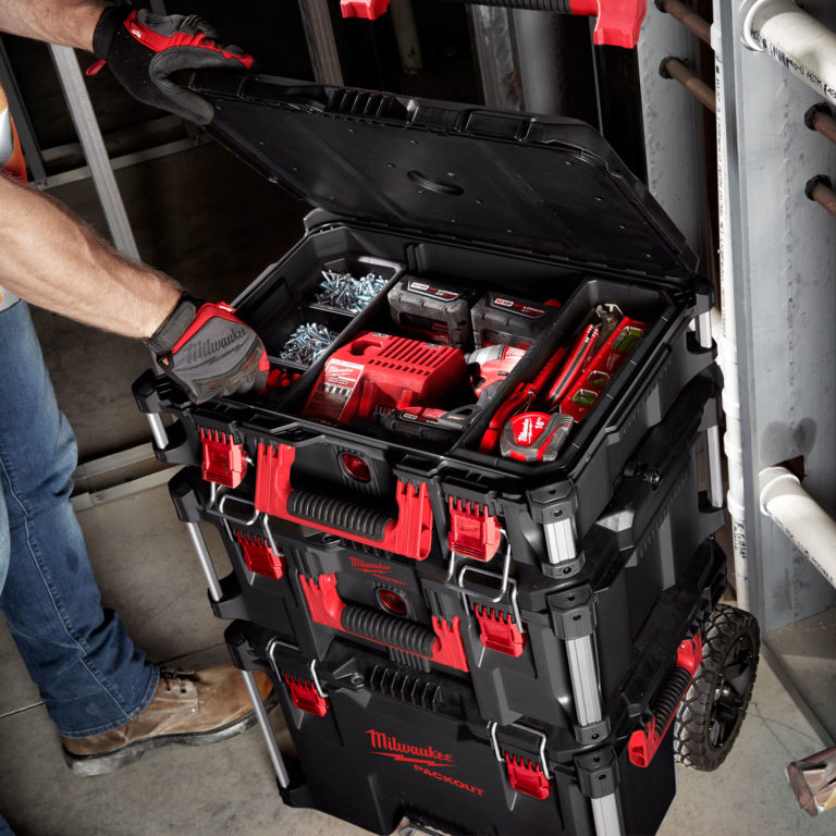 Milwaukee 4932464244 3pce Packout Toolbox Storage System Set Protrade