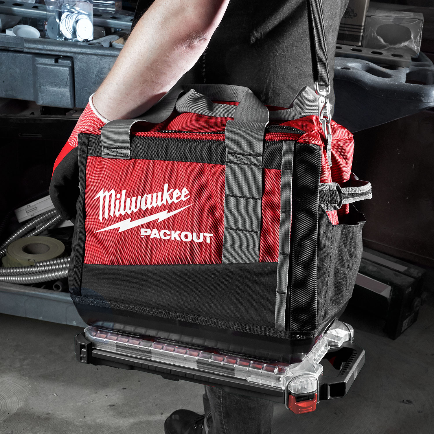 Milwaukee Packout Compact Slim Organiser Box - Protrade