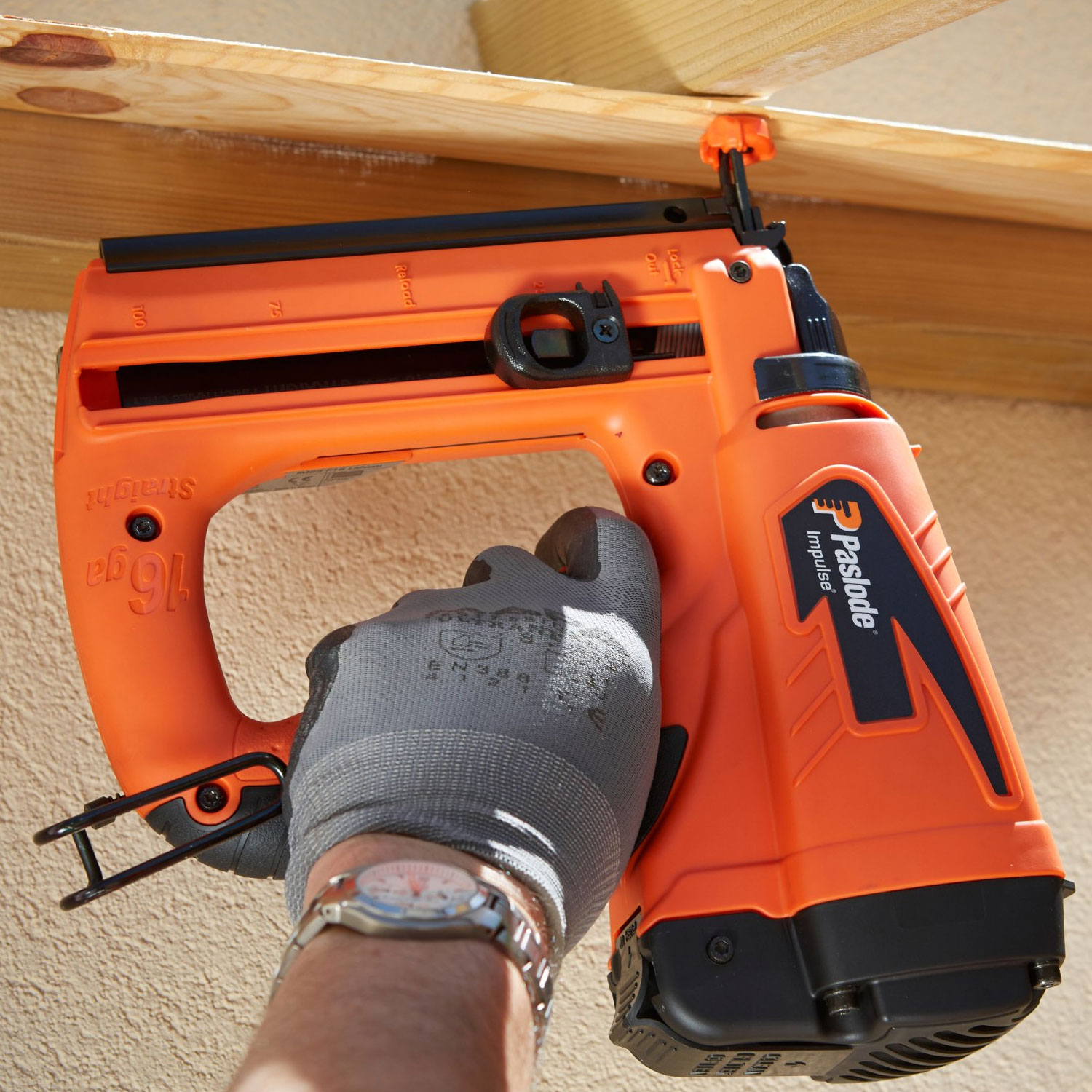 Paslode 2nd fix nail deals gun straight