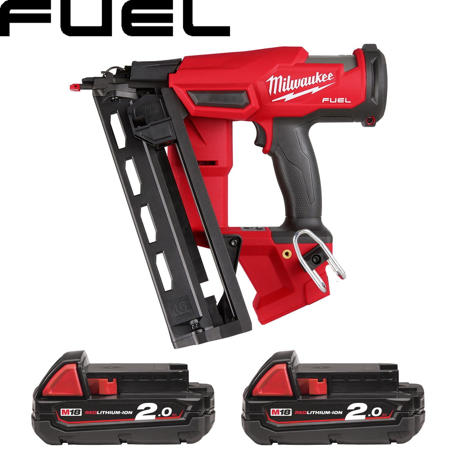 Milwaukee 16 gauge deals nailer