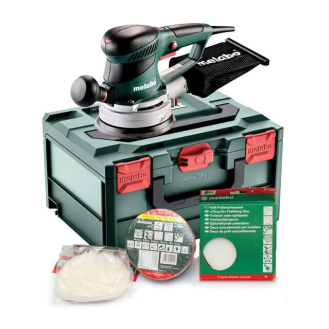 Metabo Sxe Turbotec Mm Random Orbital Disc Sander Kit Protrade