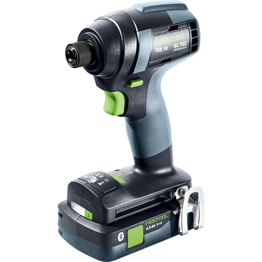 Festool TID18 18V Impact Driver c/w 2 x 4.0Ah Batts - Protrade