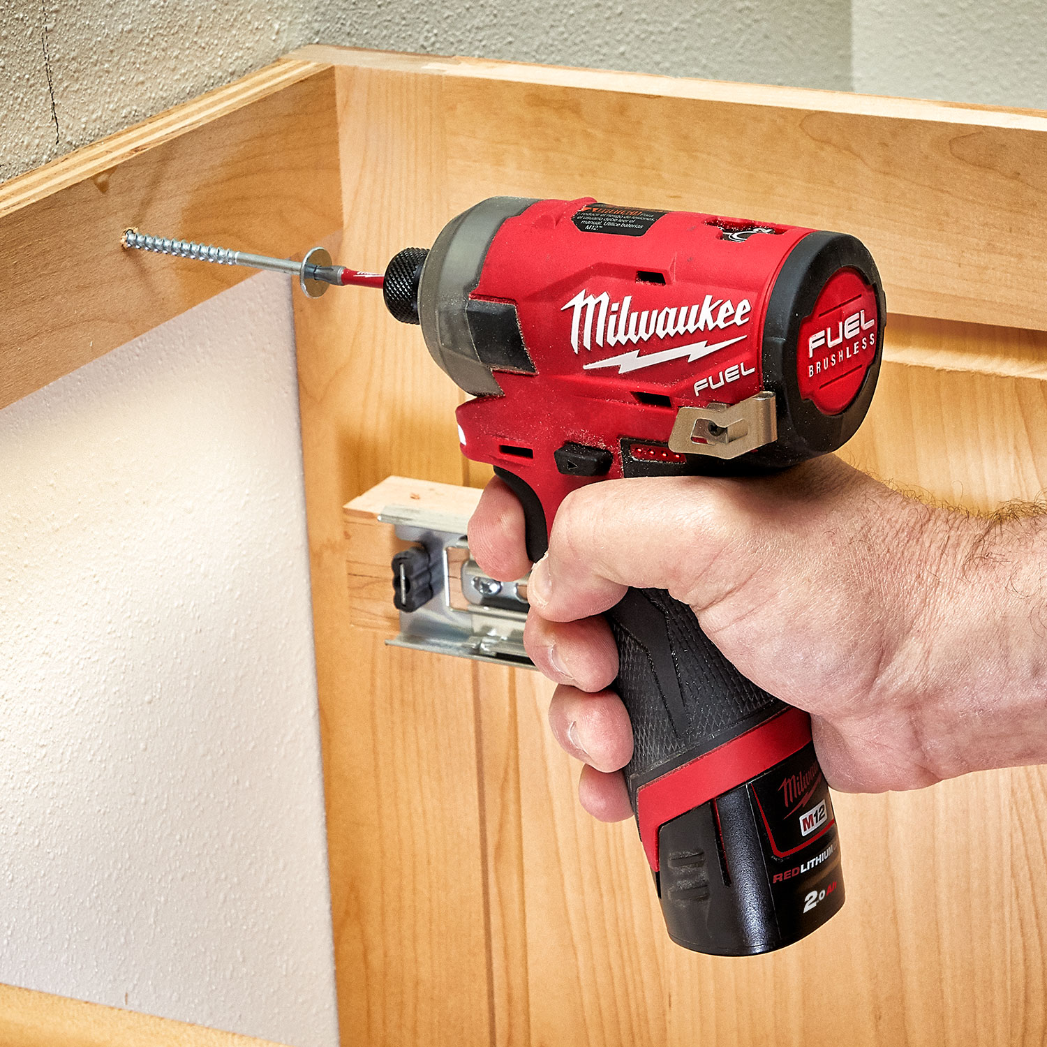 Milwaukee M12FQID 12V Fuel SURGE Impact Driver c/w 2x2Ah - Protrade 