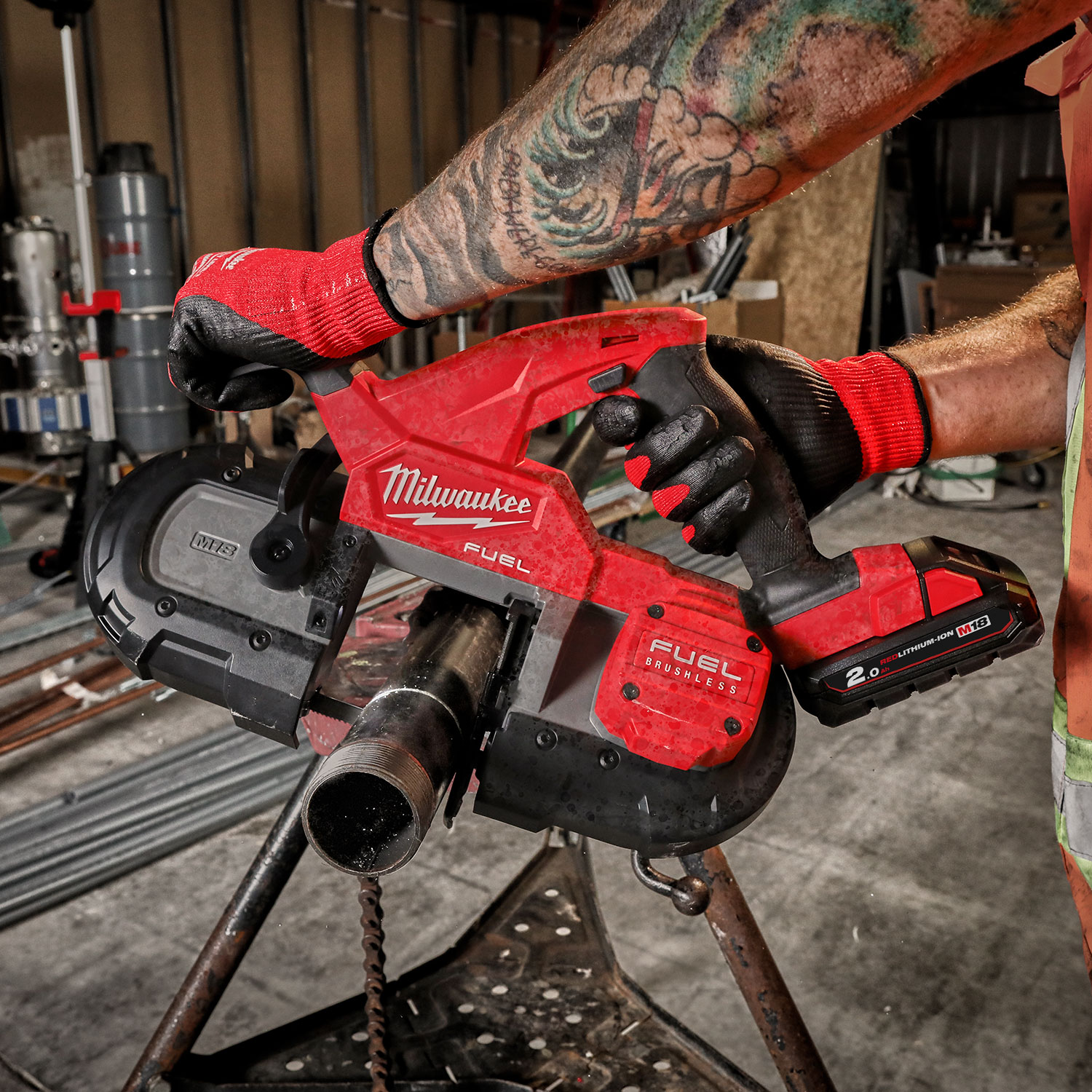 Milwaukee m18. Milwaukee m18 FRADH. Milwaukee 2829-20 m18. Milwaukee KNS 18 LTX 600191880. Ленточная пила Milwaukee m18 FBS.