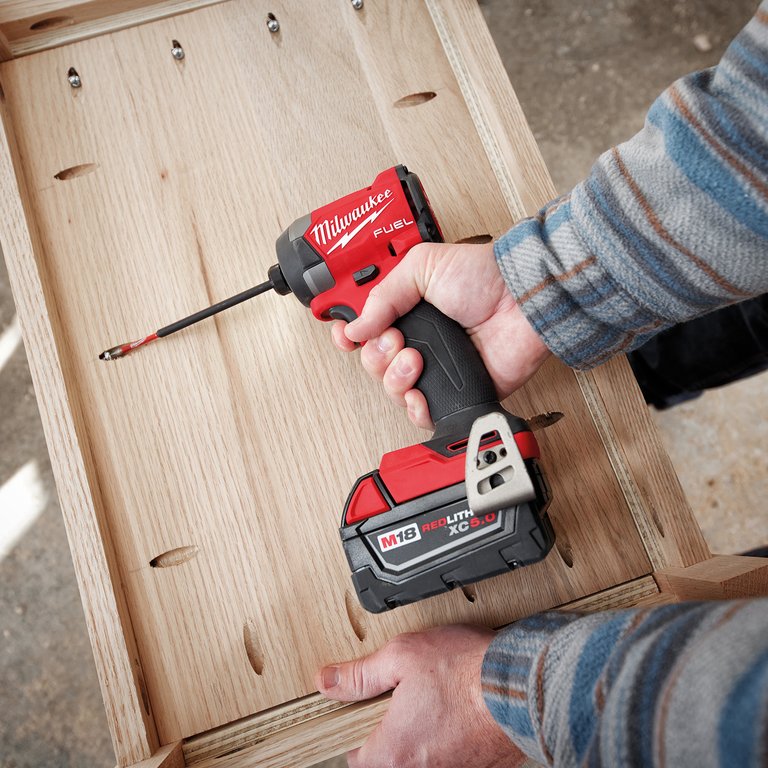 Milwaukee M Fid V Fuel Generation Impact Driver Kit Protrade