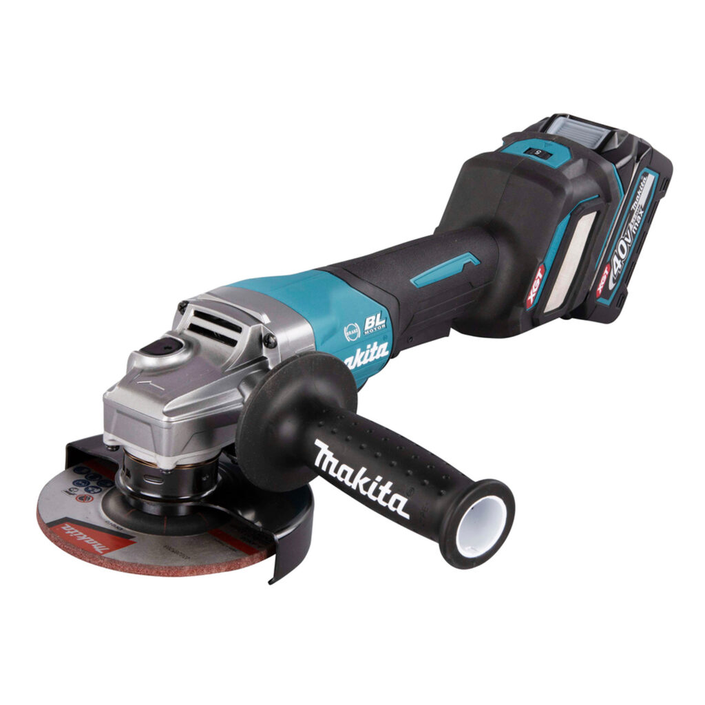 Makita GA038GT XGT 40V 230mm Grinder c/w 2 x 5Ah Batts - Protrade