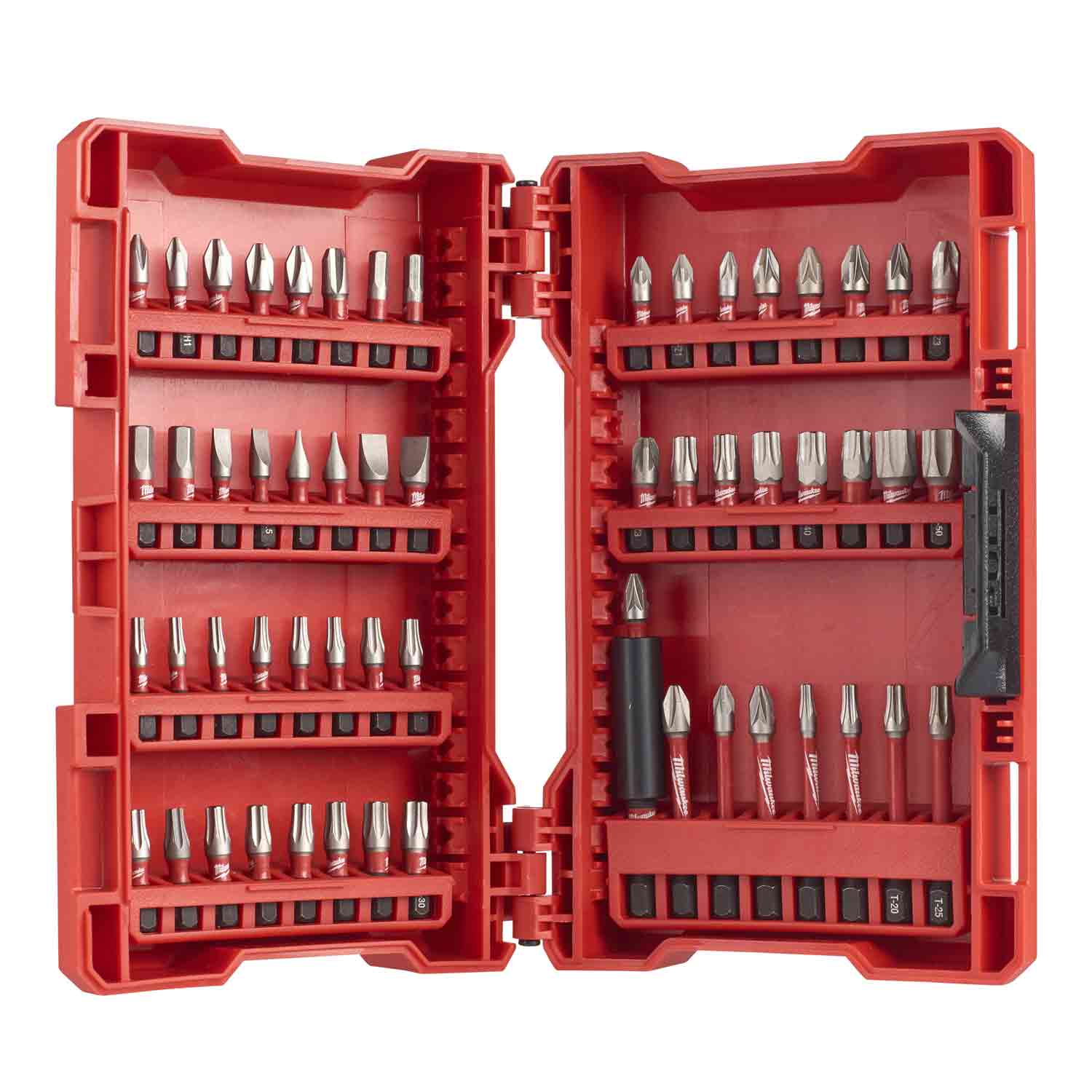 Milwaukee 57pce Shockwave Impact Duty Accessory Set - Protrade