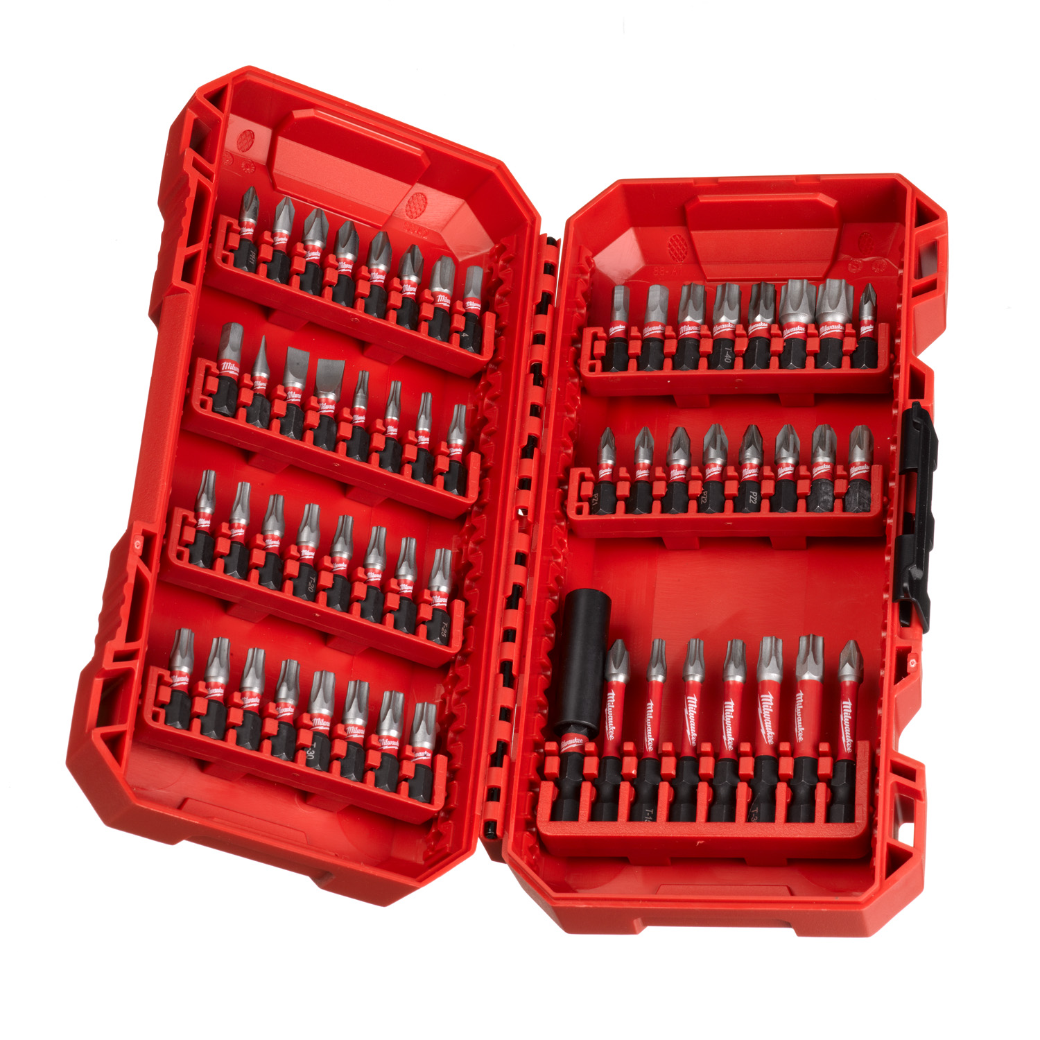 Milwaukee 56pce Shockwave Impact Bit Set - Protrade