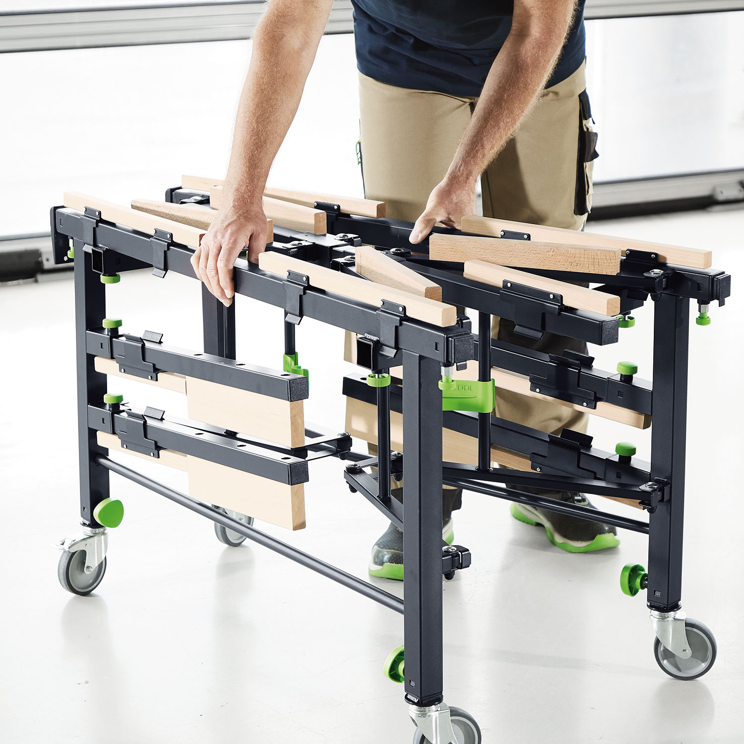 festool 205183 stm 1800 mobile saw table & work bench