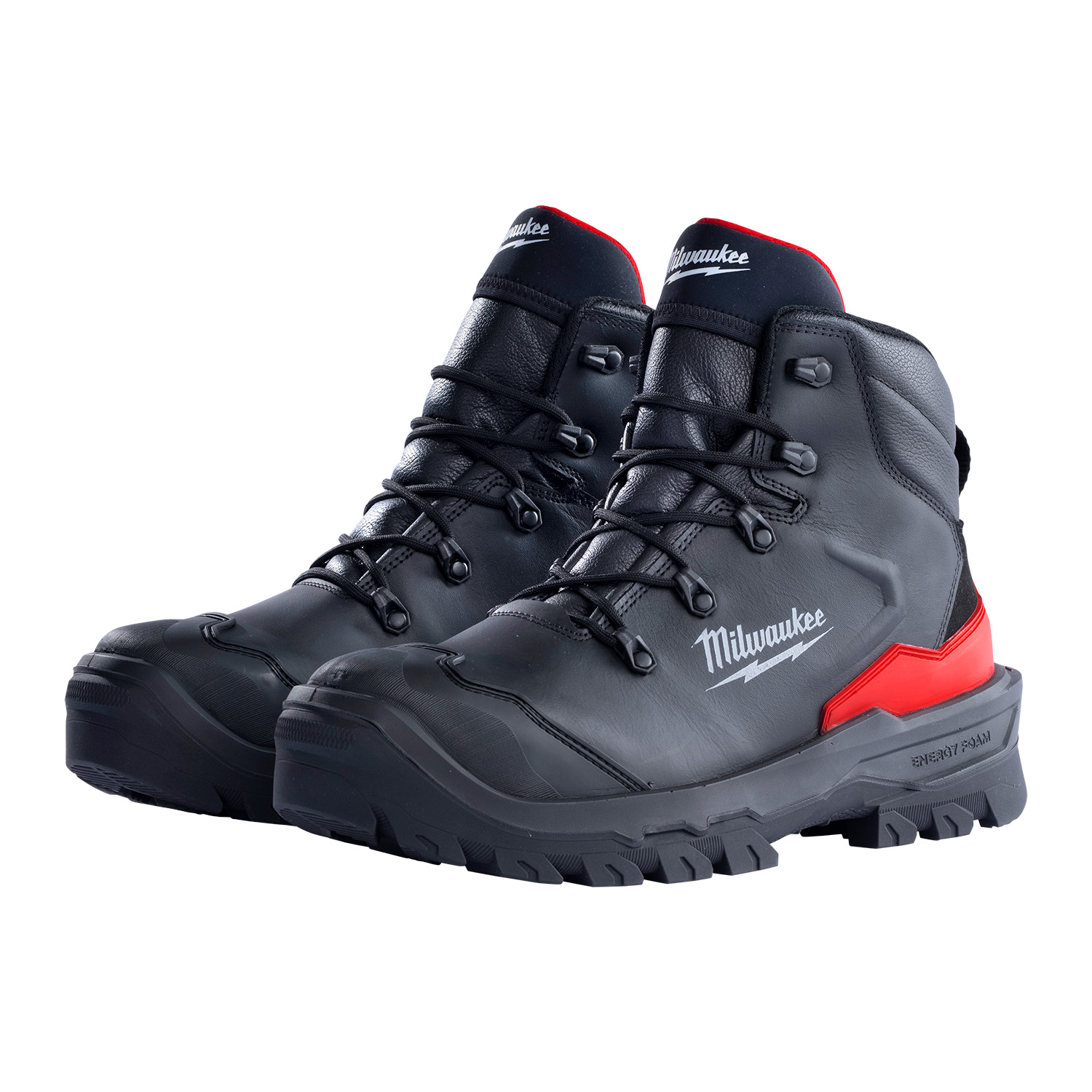 Milwaukee 1M110111W ArmourTred Black S3S Safety Work Boots - Protrade