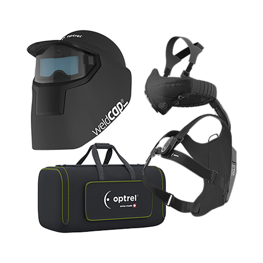 Optrel Weldcap Welding Helmet & Swiss Air Packages - Protrade