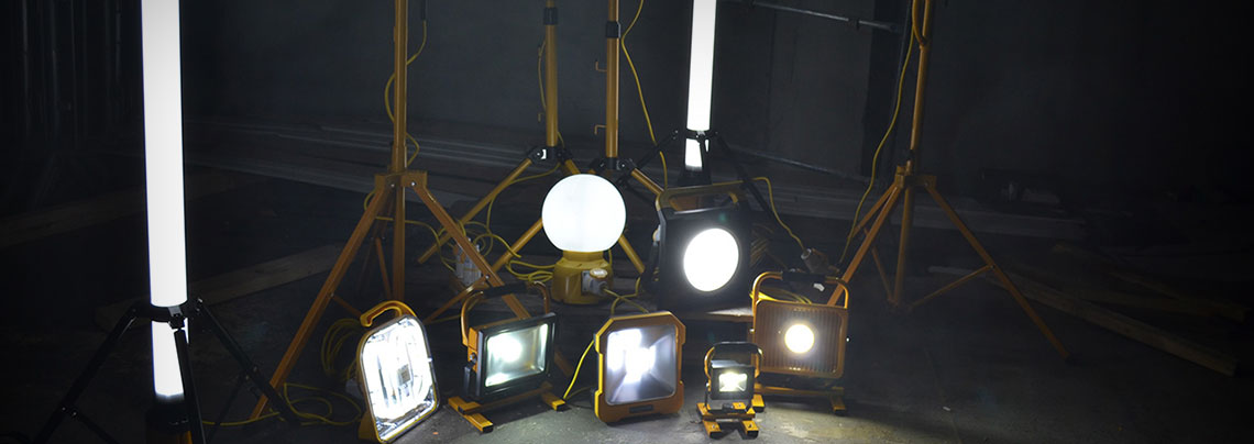 Different Types of Site LED Work Lights